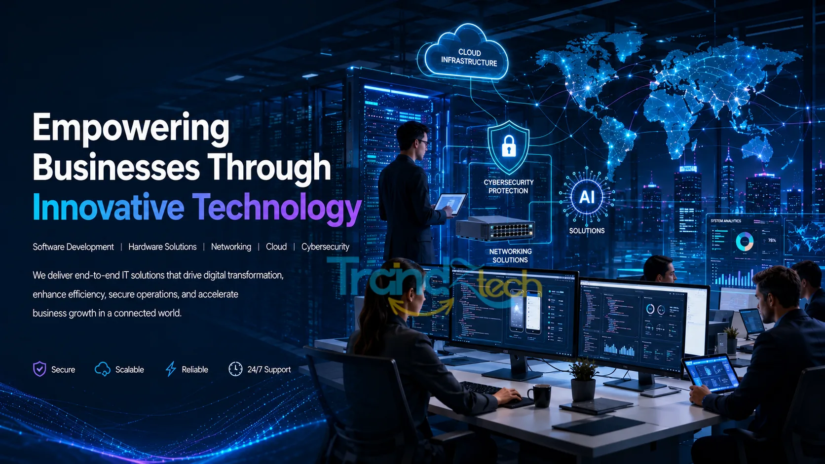 Trandztech - Software Development and IT Solutions Company